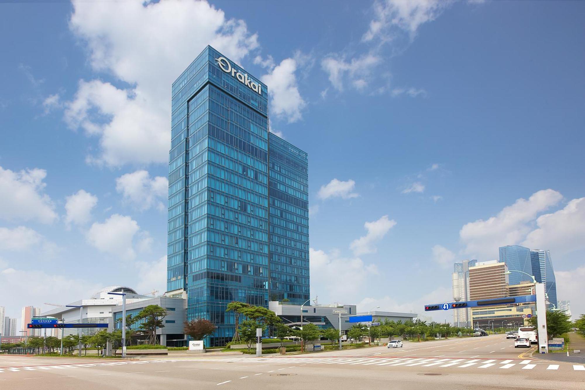Orakai Songdo Park Hotel Incheon Exterior photo