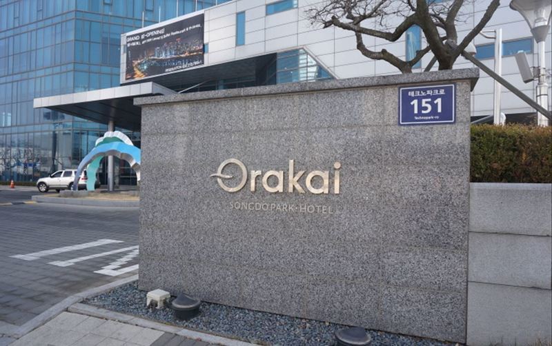 Orakai Songdo Park Hotel Incheon Exterior photo