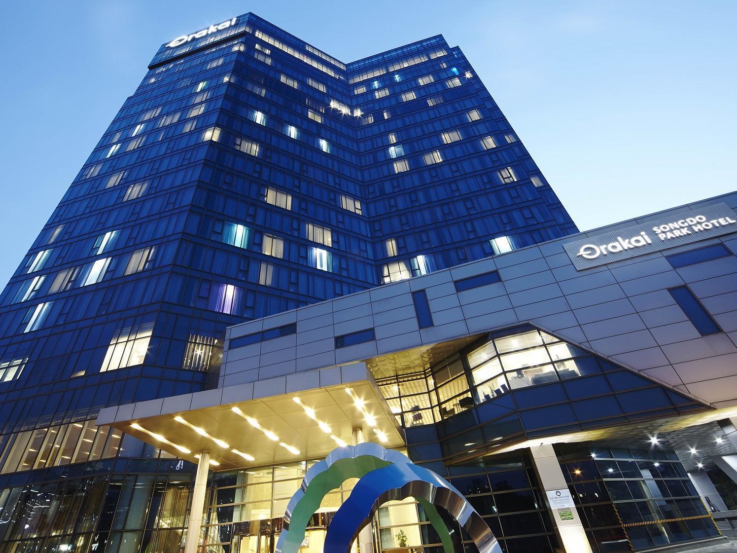 Orakai Songdo Park Hotel Incheon Exterior photo